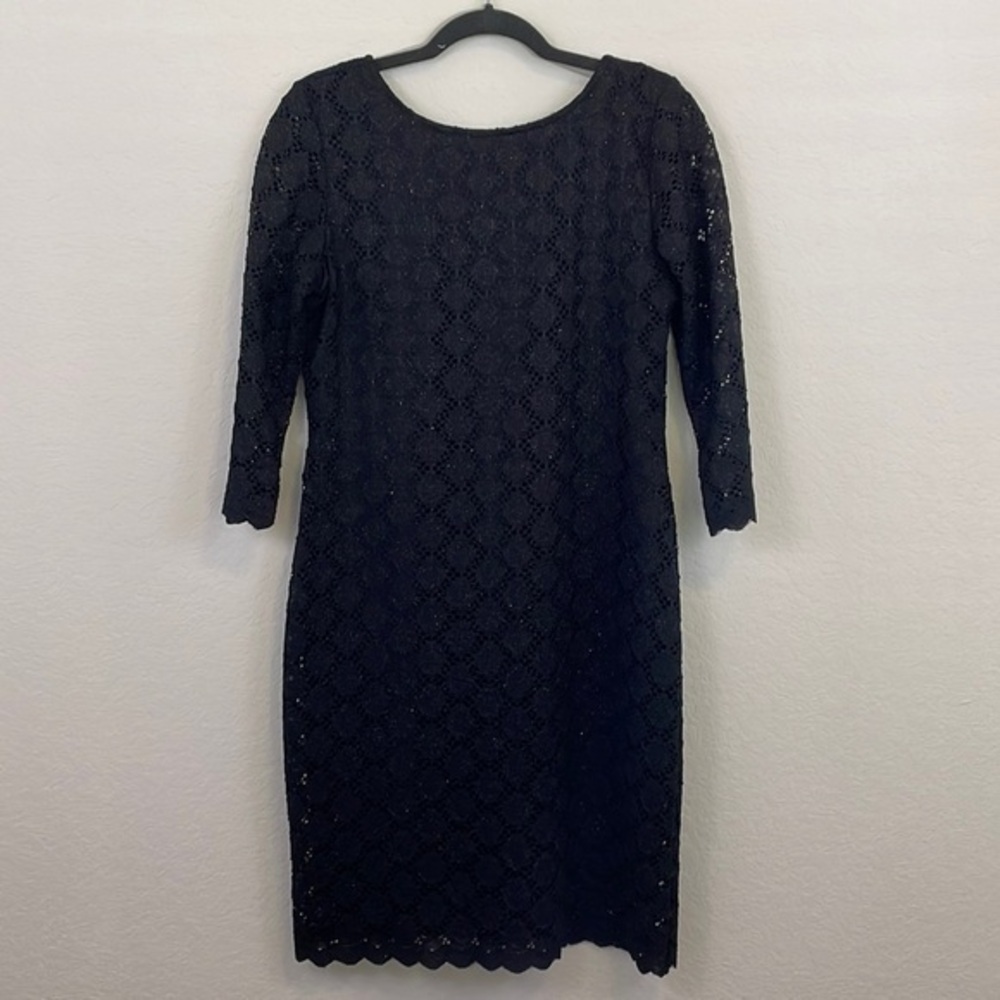 Ronni Nicole Black Lace Dress- Sz 10‎